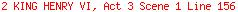 2 KING HENRY VI, Act 3 Scene 1 Line 156