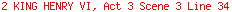 2 KING HENRY VI, Act 3 Scene 3 Line 34