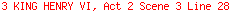3 KING HENRY VI, Act 2 Scene 3 Line 28