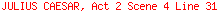 JULIUS CAESAR, Act 2 Scene 4 Line 31
