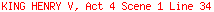 KING HENRY V, Act 4 Scene 1 Line 34