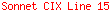 Sonnet CIX Line 15