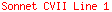 Sonnet CVII Line 1