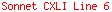Sonnet CXLI Line 6