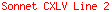 Sonnet CXLV Line 2
