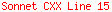 Sonnet CXX Line 15