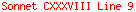 Sonnet CXXXVIII Line 9
