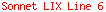 Sonnet LIX Line 6