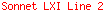 Sonnet LXI Line 2