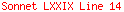 Sonnet LXXIX Line 14
