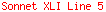 Sonnet XLI Line 5