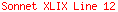 Sonnet XLIX Line 12