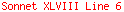 Sonnet XLVIII Line 6