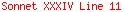 Sonnet XXXIV Line 11